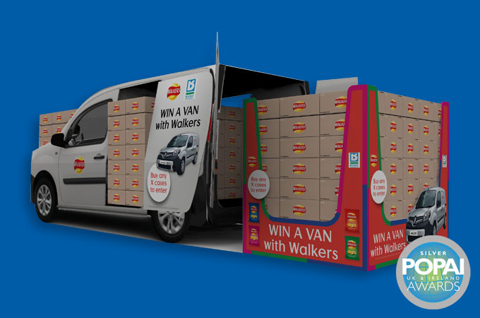 cost effective POS display for Pepsico