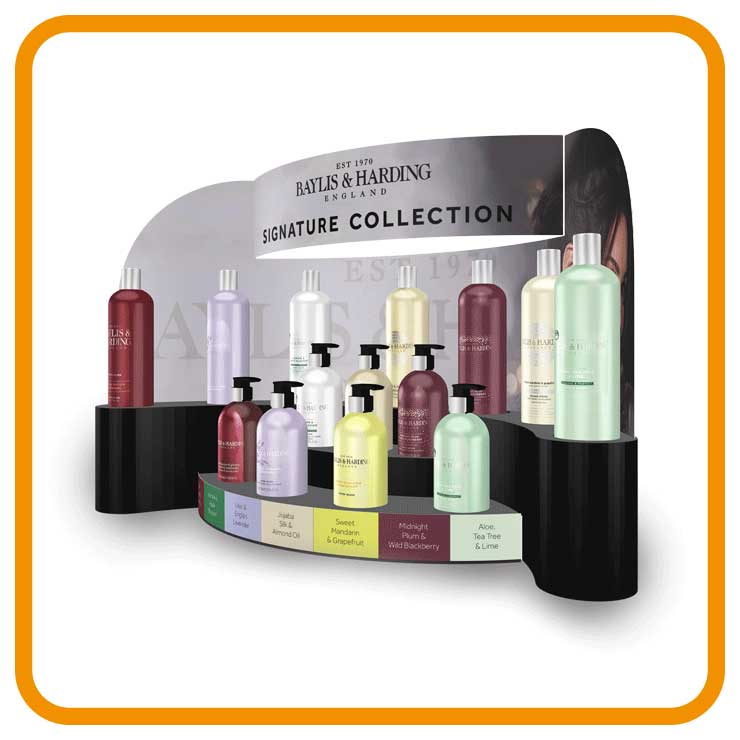 Counter Top Unit (CTU) POS Display for Health & Beauty