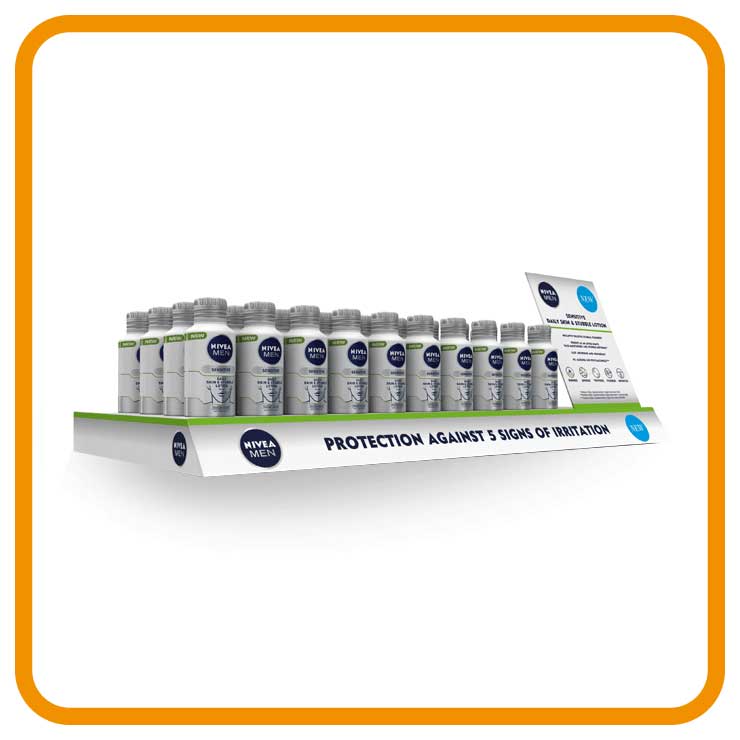 Counter Top Unit (CTU) POS Display for Beauty Products