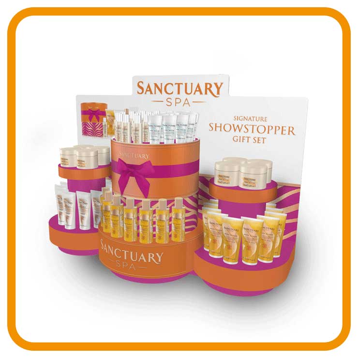 Counter Top Unit (CTU) POS Display for Beauty & Toiletries