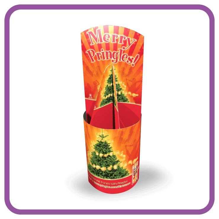 Dump Bin POS Display for Pringles