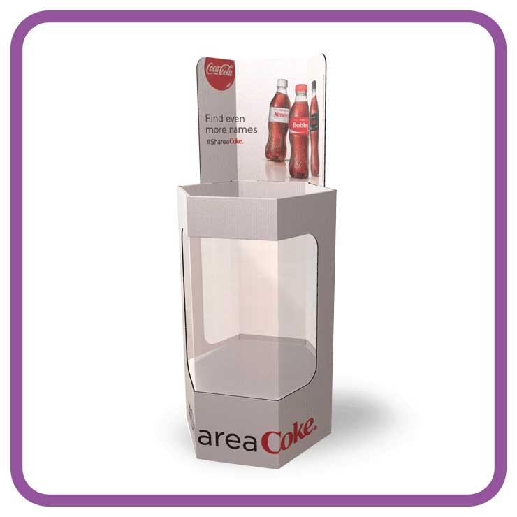 Dump Bin POS Display for Soft Drinks