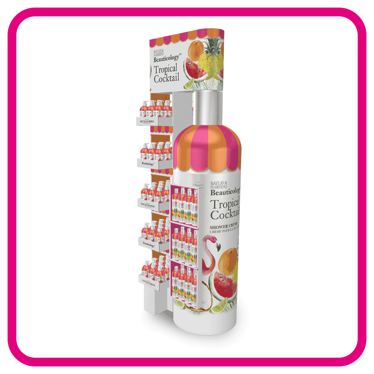 Free Standing Display Unit (FSDU) for Drinks