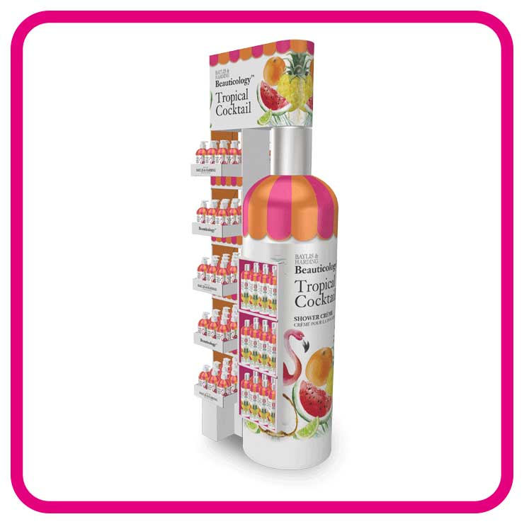 Free Standing Display Unit (FSDU) for Beverage Retail