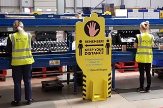 SafeSpace Covid-19 Communication Standee